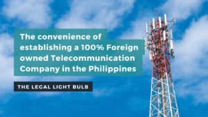 100% Foreign owned Telecommunication Company